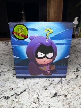 Kidrobot South Park The Fractured But Whole Glow In The Dark Mysterion Figure
